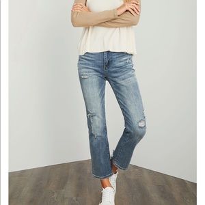 Risen Vintage Wash Straight Leg Jeans sz 26